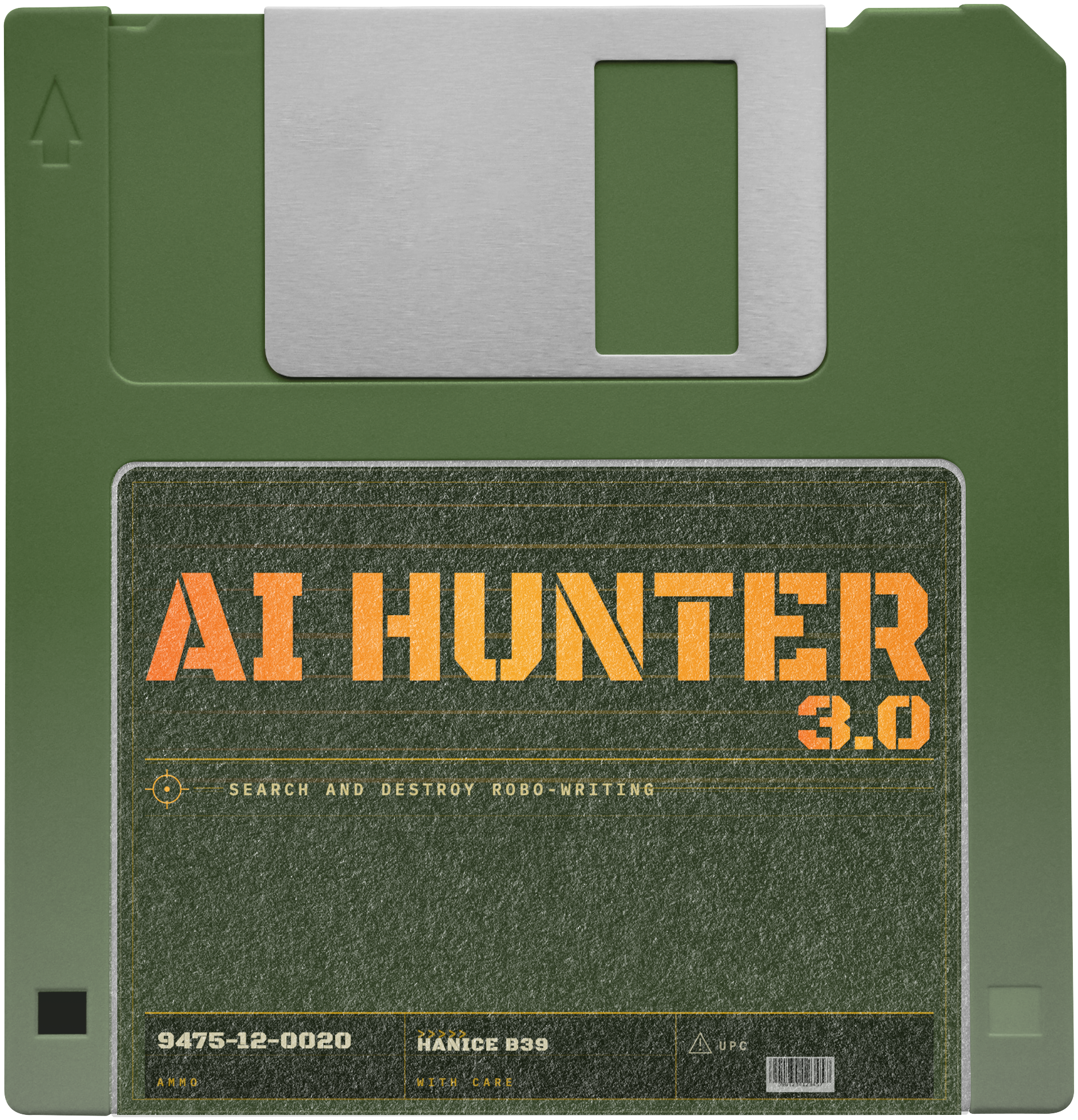 AI Hunter v3 floppy disk skill asset